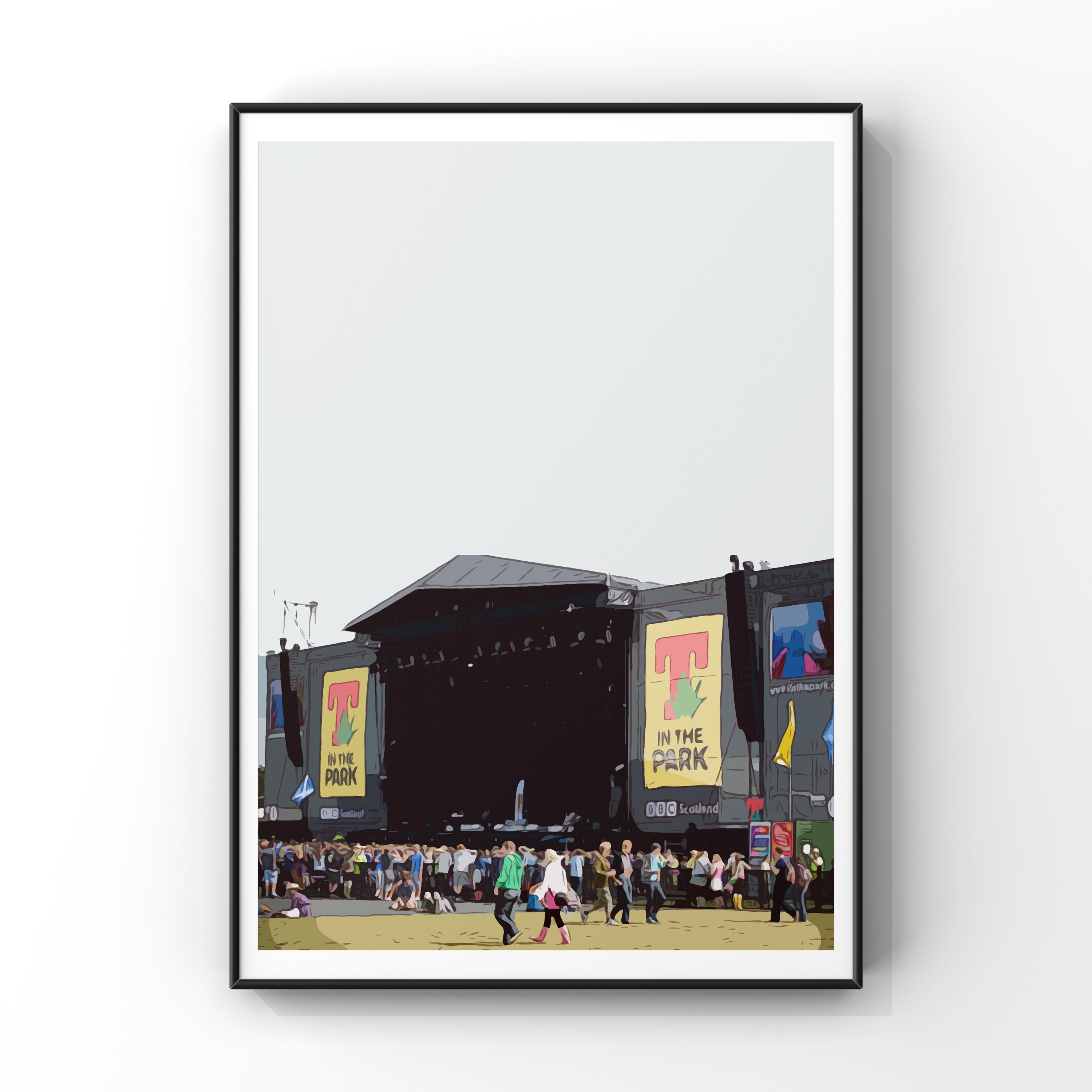 T in the Park Poster | Simply The West Prints