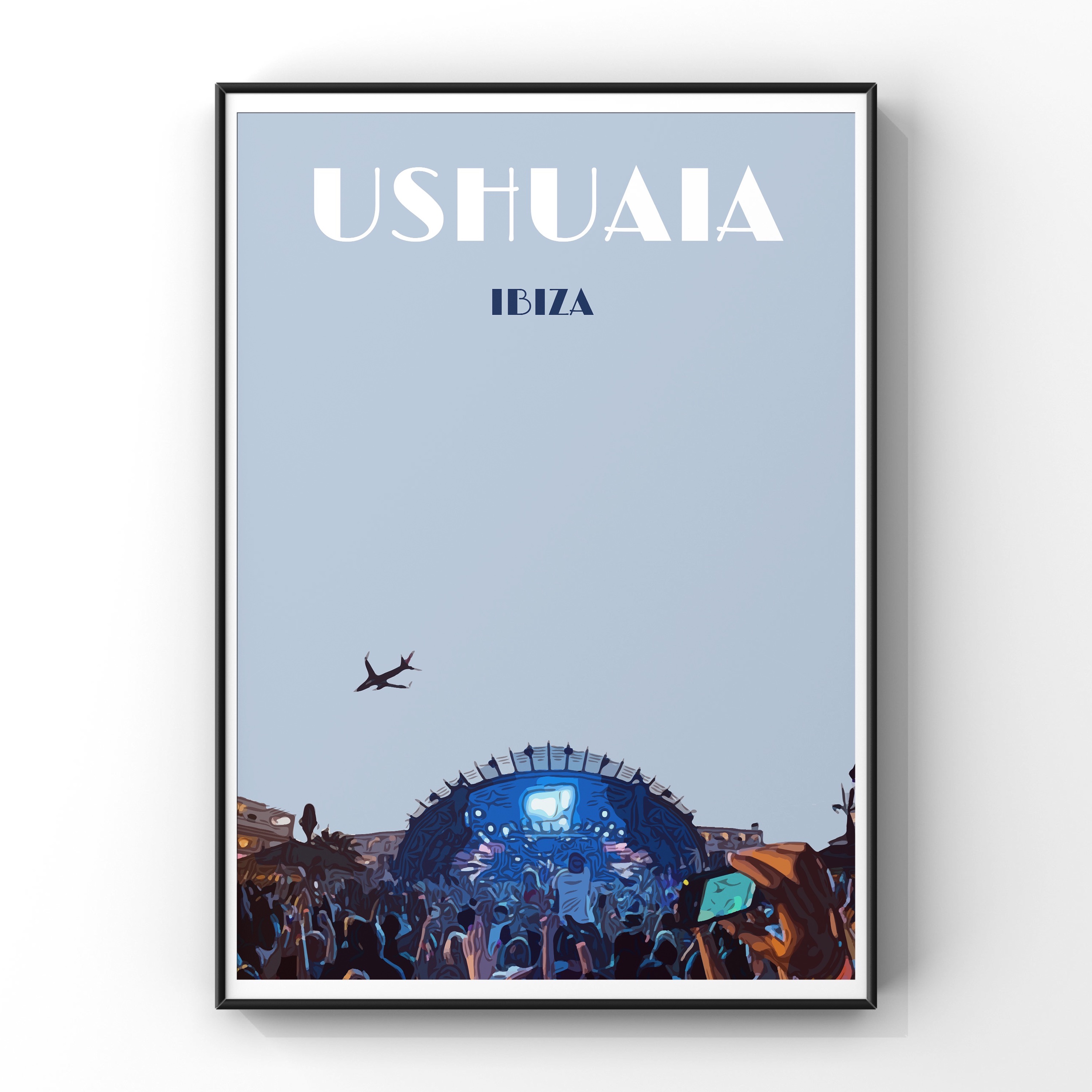 Ushuaia Ibiza Poster Print
