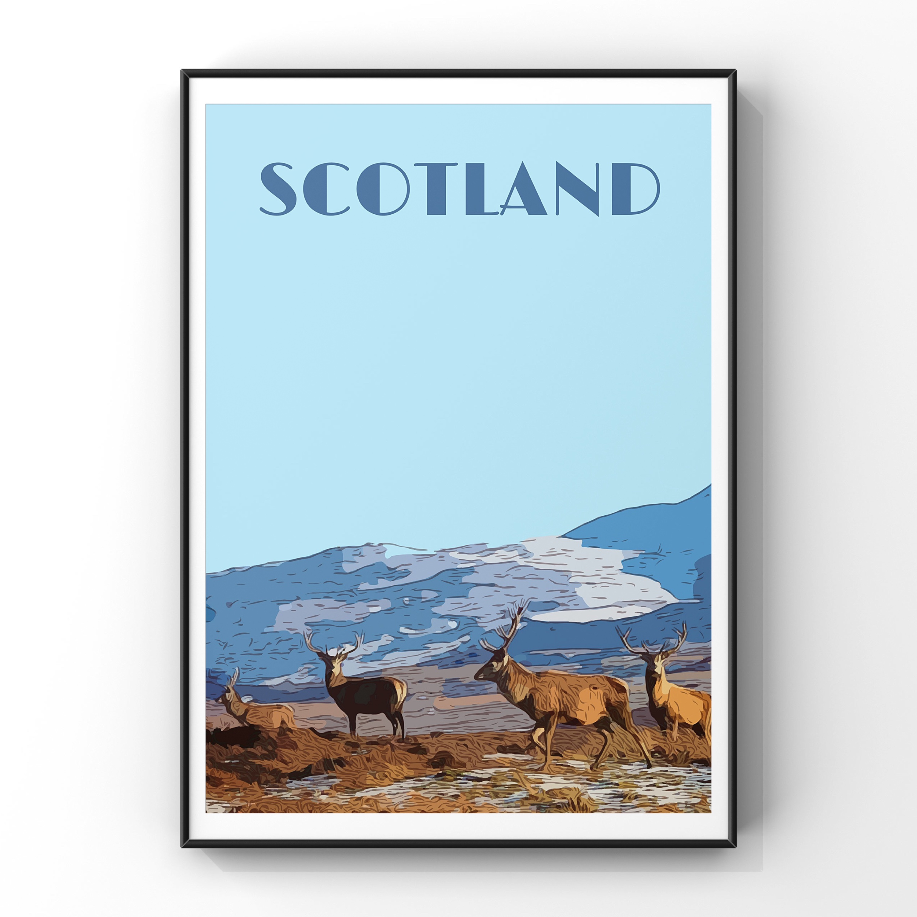 Scottish Travel Poster