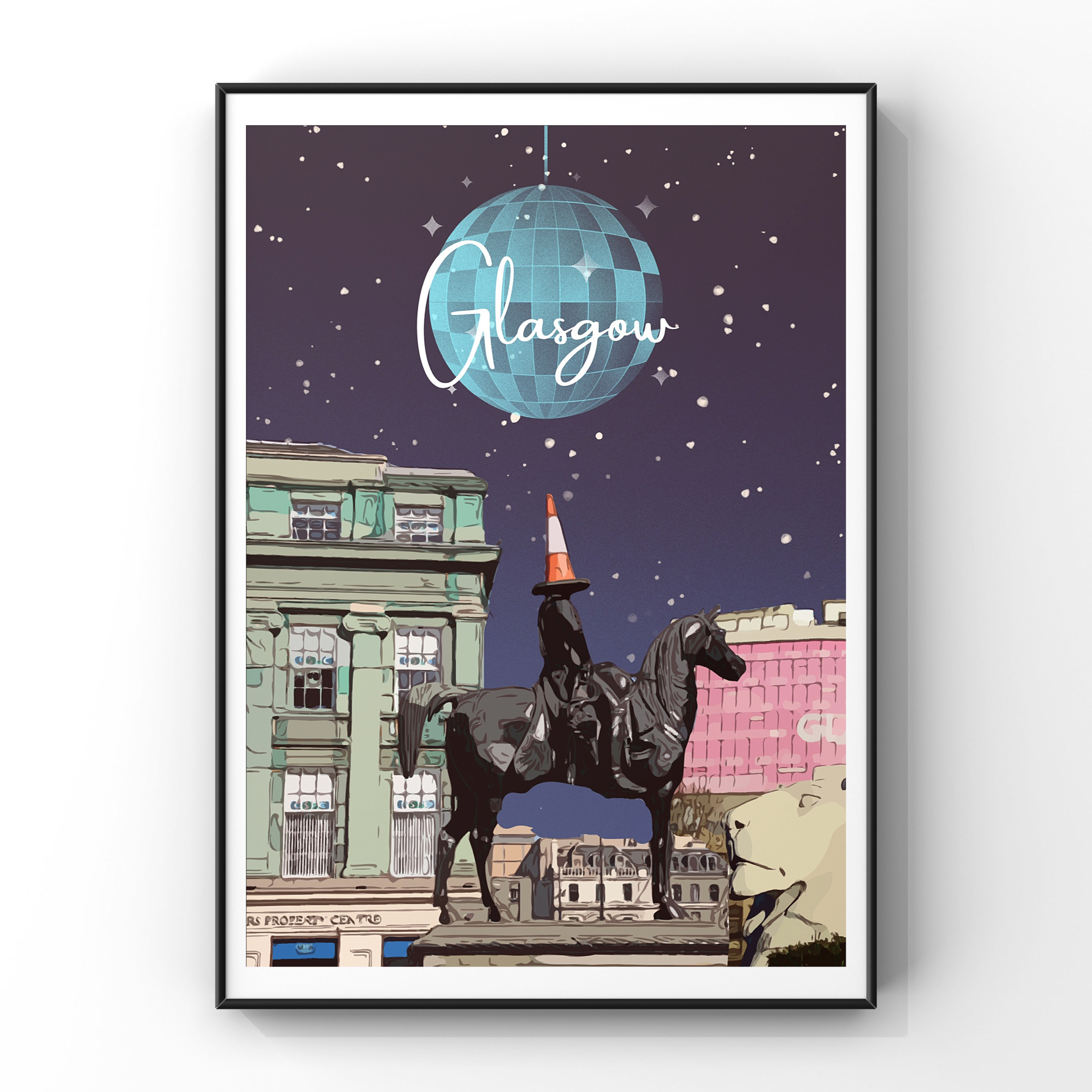 Glasgow DIsco Poster