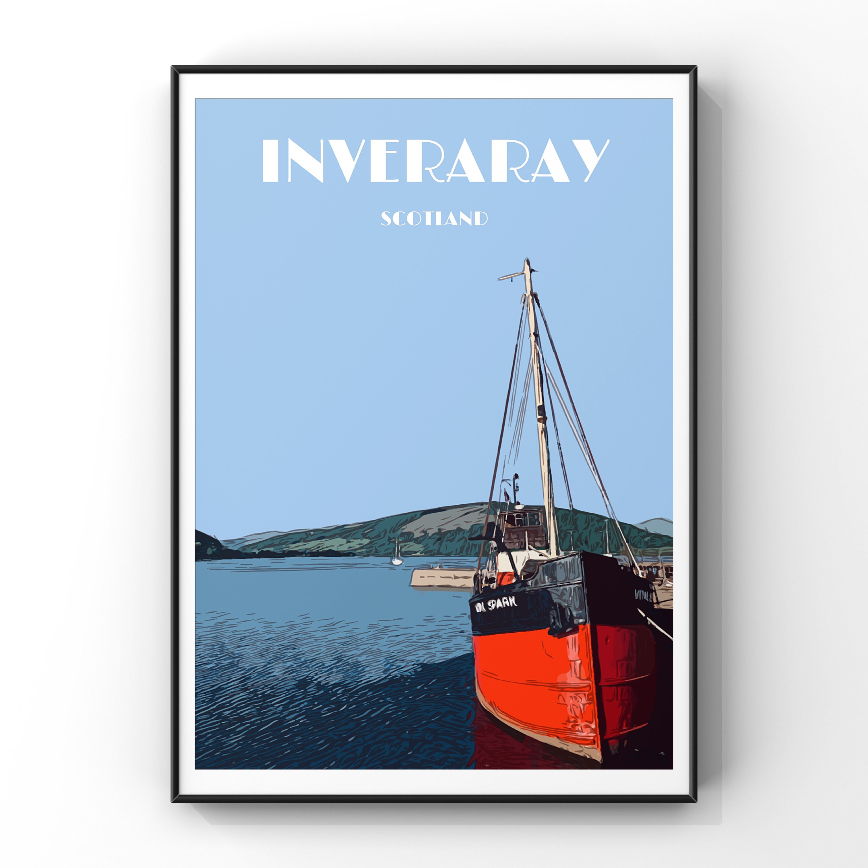 Inveraray Poster Print