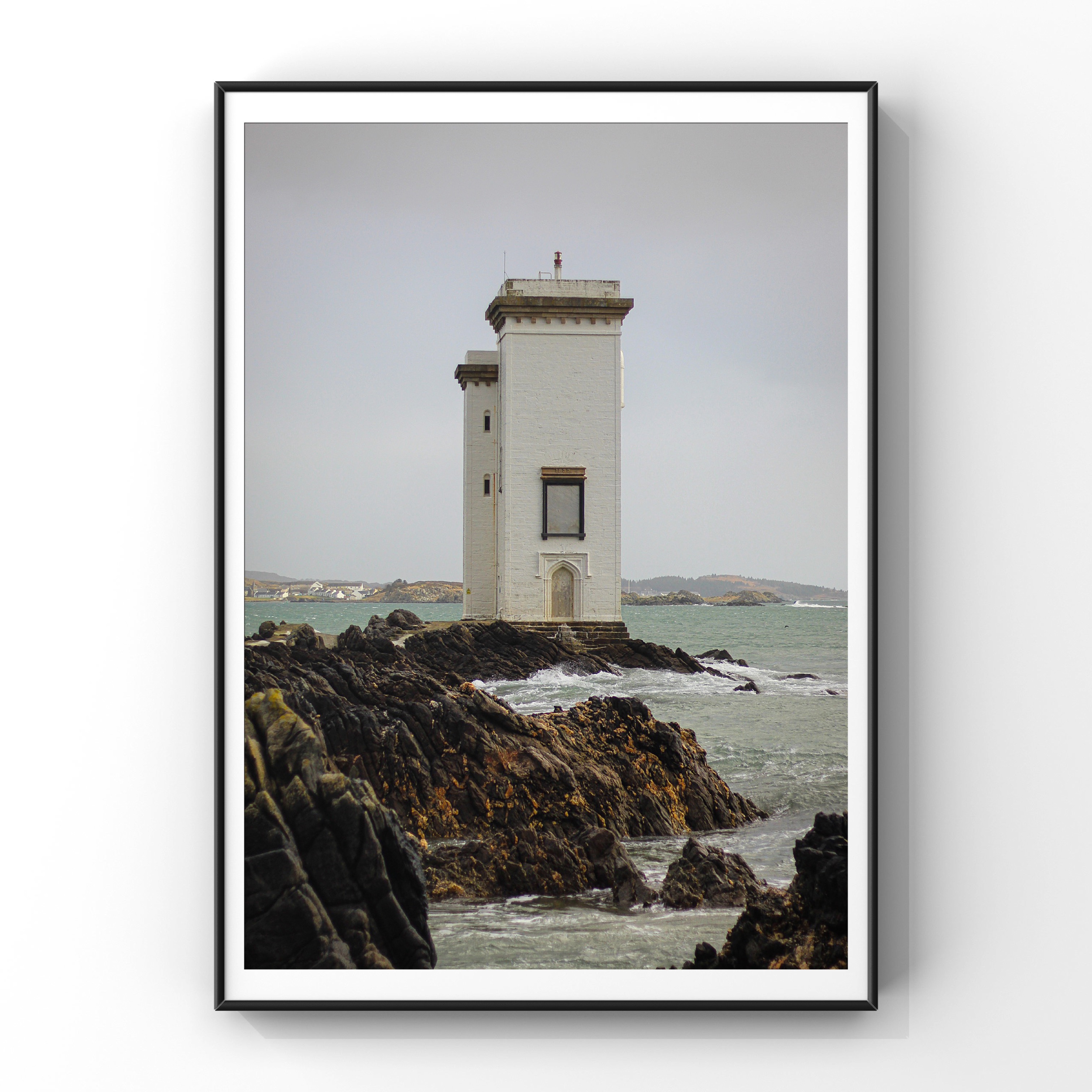Carraig Fhada Lighthouse print