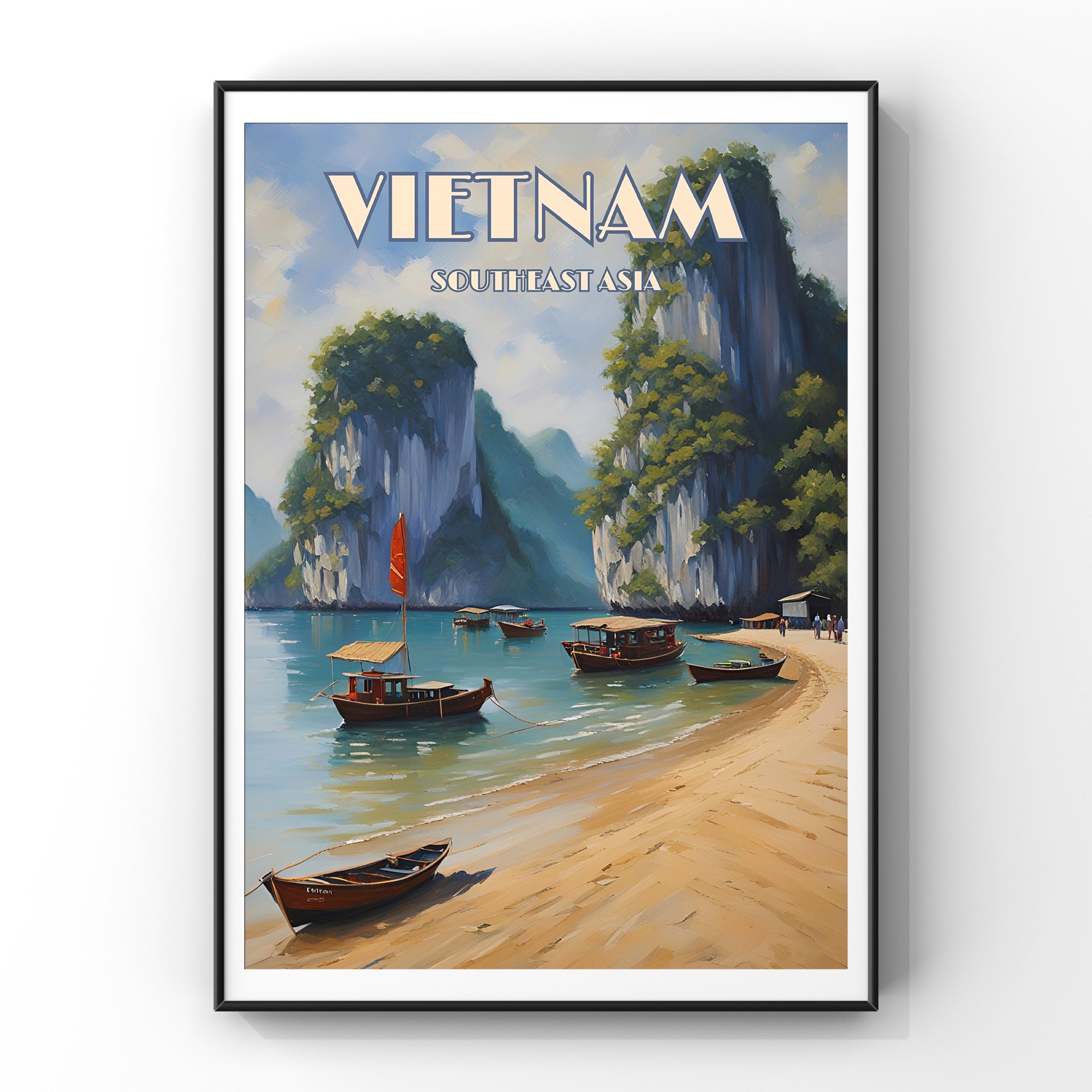 Vietnam Travel Poster