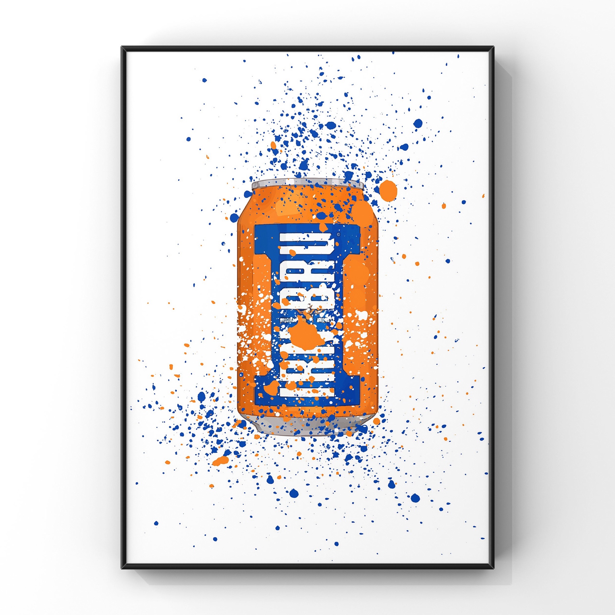 Irn Bru Can print