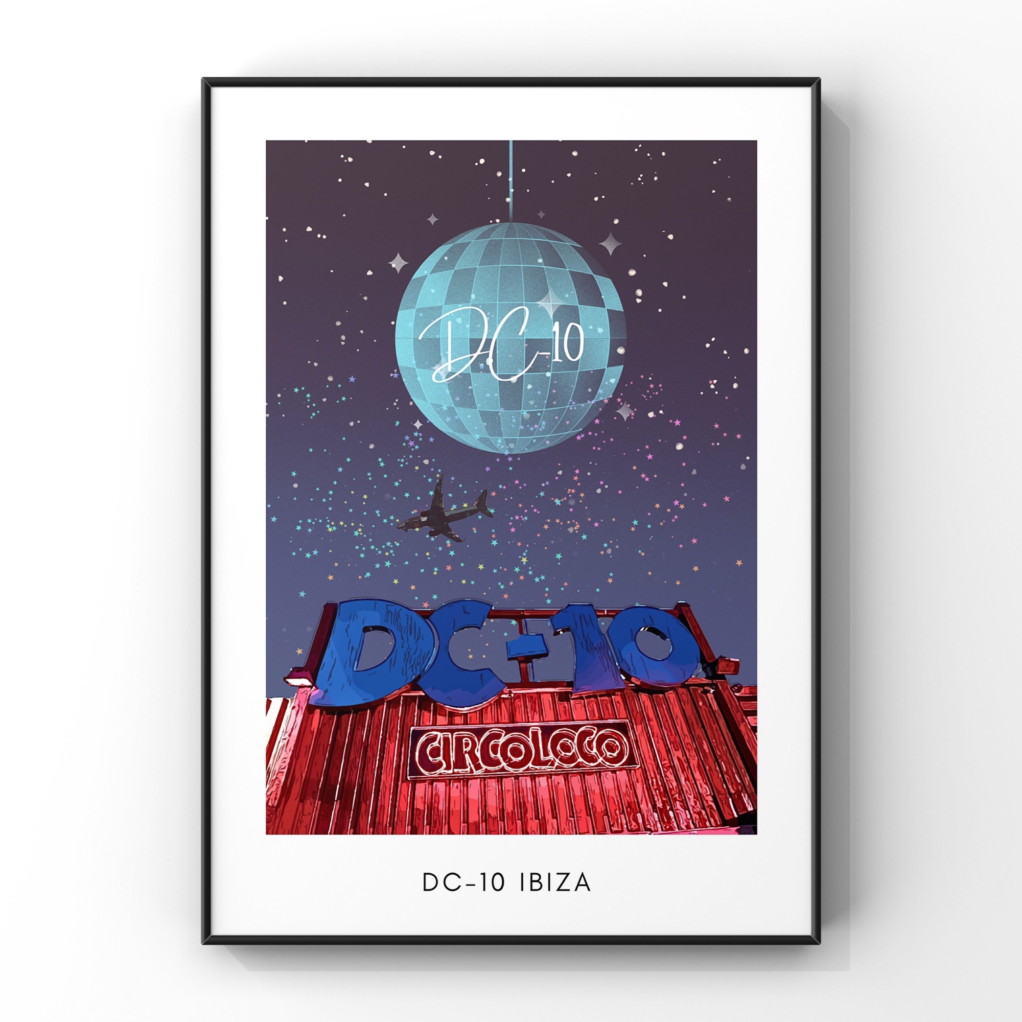 DC10 Ibiza Poster