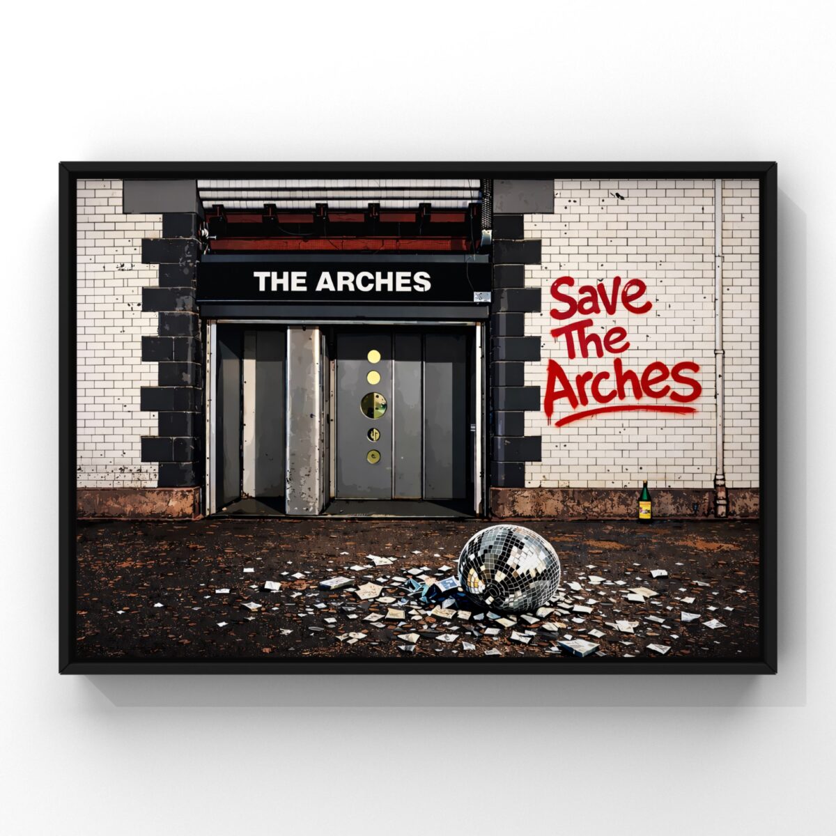 The Arches Nightclub Poster