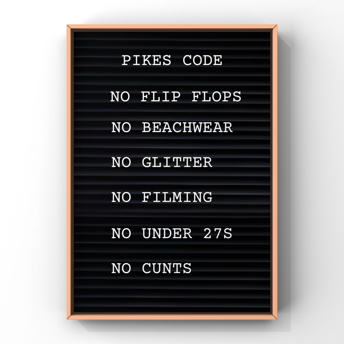 Pikes Code Ibiza Print
